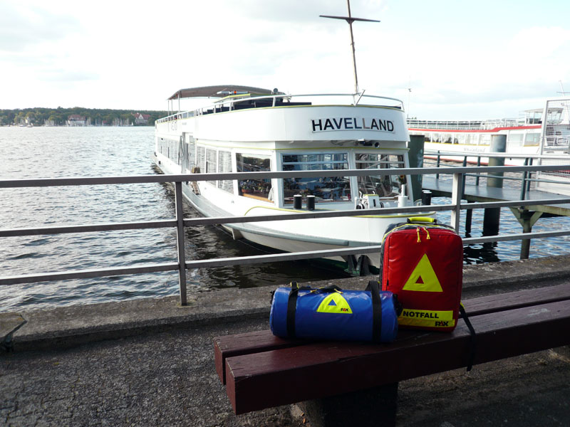 Sanitätsabsicherung einer Dampferfahrt