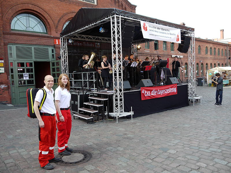 Abschlussveranstaltung der Sprachwoche in der Kulturbrauerei