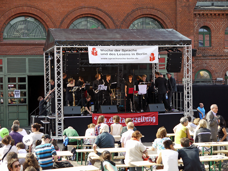 Abschlussveranstaltung der Sprachwoche in der Kulturbrauerei